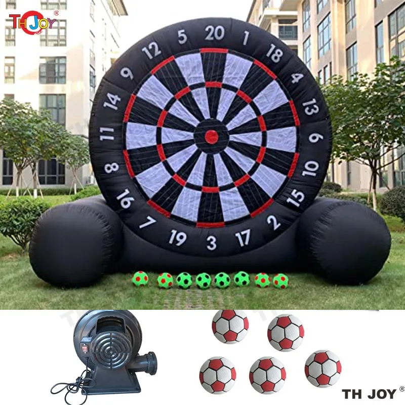 Giant Inflatable adults Soccer kicking target dart board Inflatable football foot dart Inflatable Human Dart