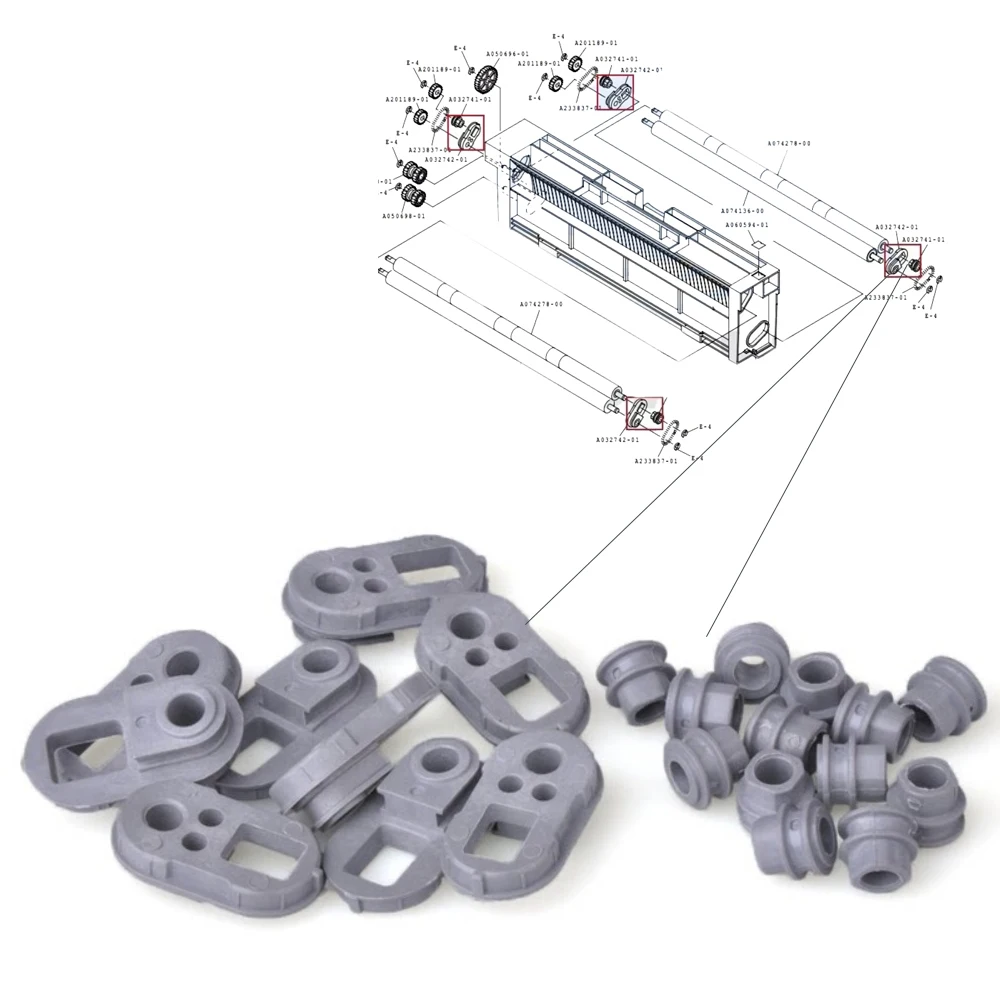 5set  Pressure Bushing  For Noritsu QSS 23/26/27/29/30/31/32/33/37 Machine A032741 A032741-01