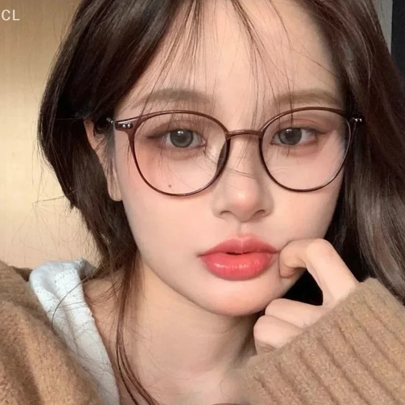 Multifunctional Round Eyeglasses for Protection against Radiation for All Genders Accessories