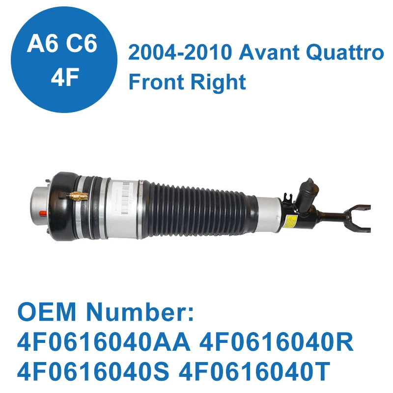 A6 C6 4F Front Left Right Avant Quattro Shock Absorbers 4F0616039AA 4F0616039R 4F0616039S 4F0616039T 2004-2010 18 Month Warranty