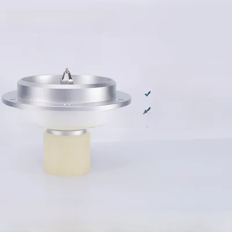 i DaringFish Modern Dry Fog Nozzle Air Atomizer Spray Base Dust Suppression Aluminum Flange Connection Adjustable