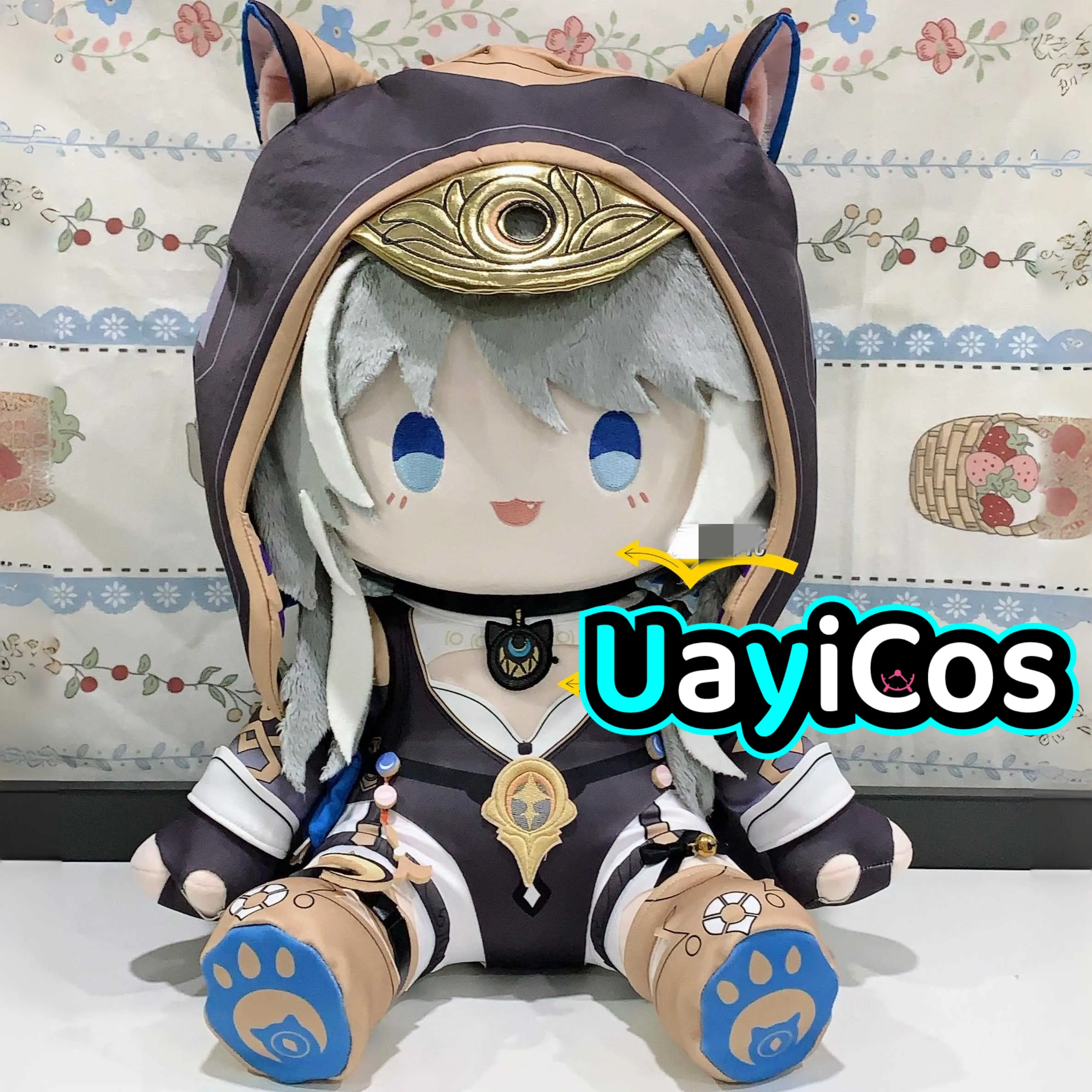 

40cm Honkai：Star Rail Cipher Cartoon Stuffed Plushies Plush Doll Clothes Soft Pillow Anime Ornaments Cute Figure Game Toy Kids