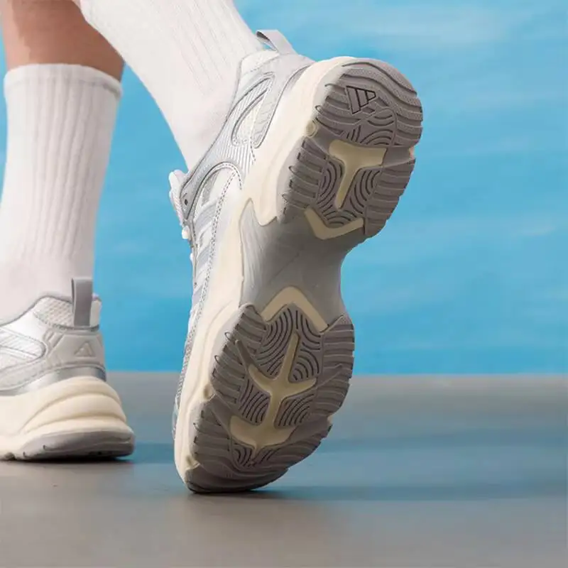 Populares zapatillas Adidas Silver Mesh Chunky XLG Fin Pulse Dad, zapatillas para caminar con plataforma y amortiguación Dreamstrike, para hombre y mujer, KH6360