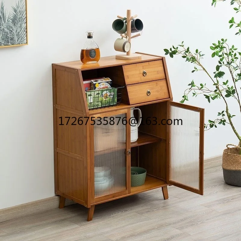 

Living room cupboard multi-functional household tea cabinet Nordic kitchen dining side wine cabinet simple storage cabinet