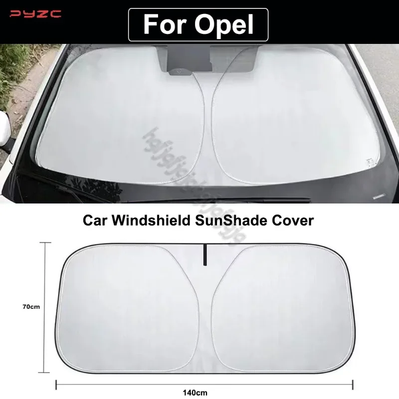 

Солнцезащитный экран на лобовое стекло автомобиля для Opel Vauxhall Corsa Astra Vectra Zafira Omega Signum, защита от УФ-излучения, автомобильные аксессуары