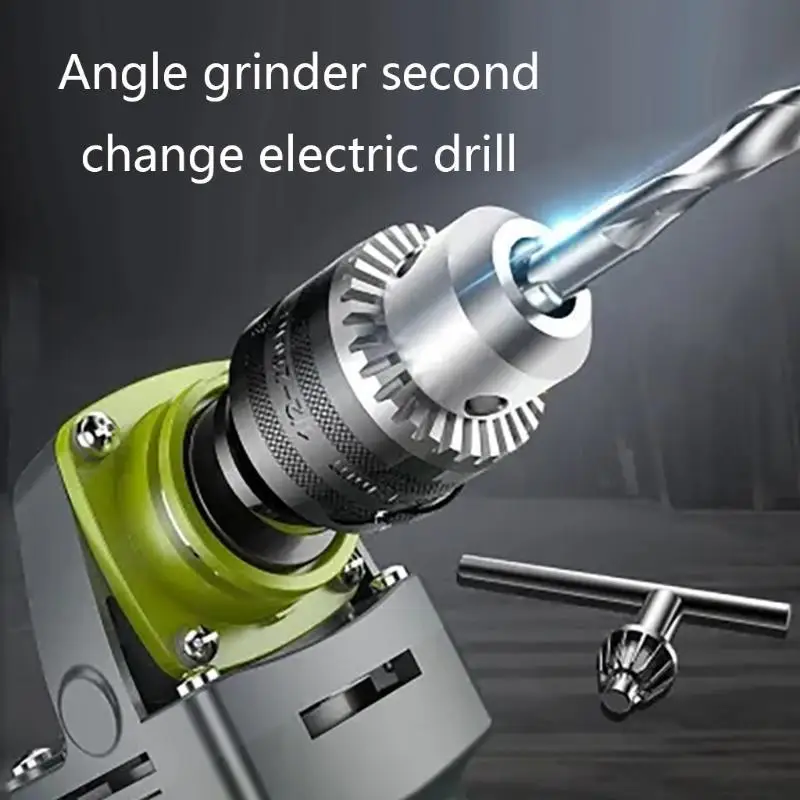 652F Electric Grinding Chuck Multi-functional Three-jaw Mini Drill Chuck Adapter