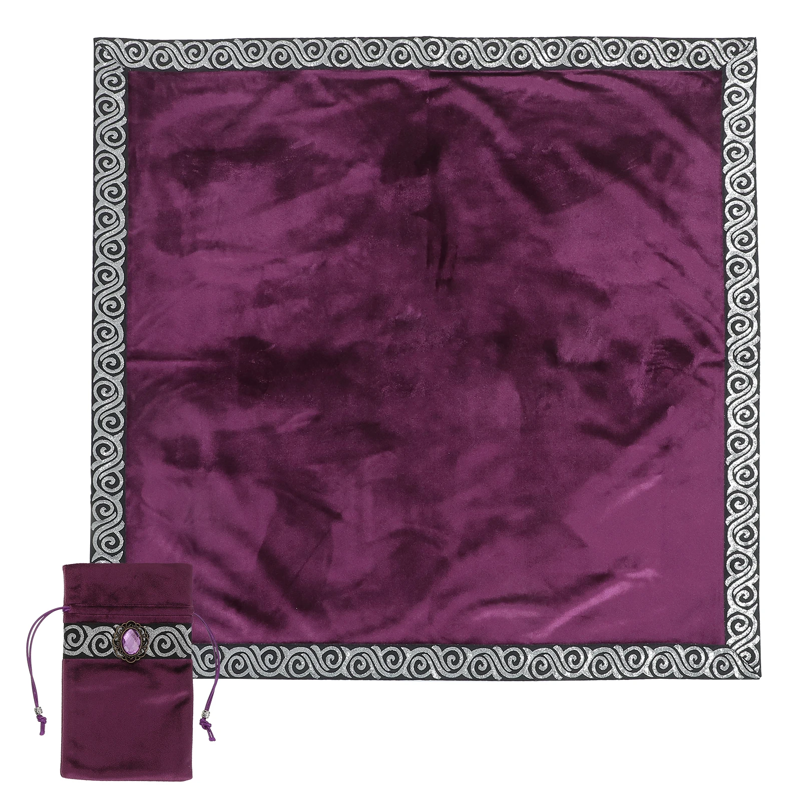 

1set 1Set Creative Tarot Tablecloth Unique Divination Cloth Printed Table Cloth For Tarot Cards Accessories Pack
