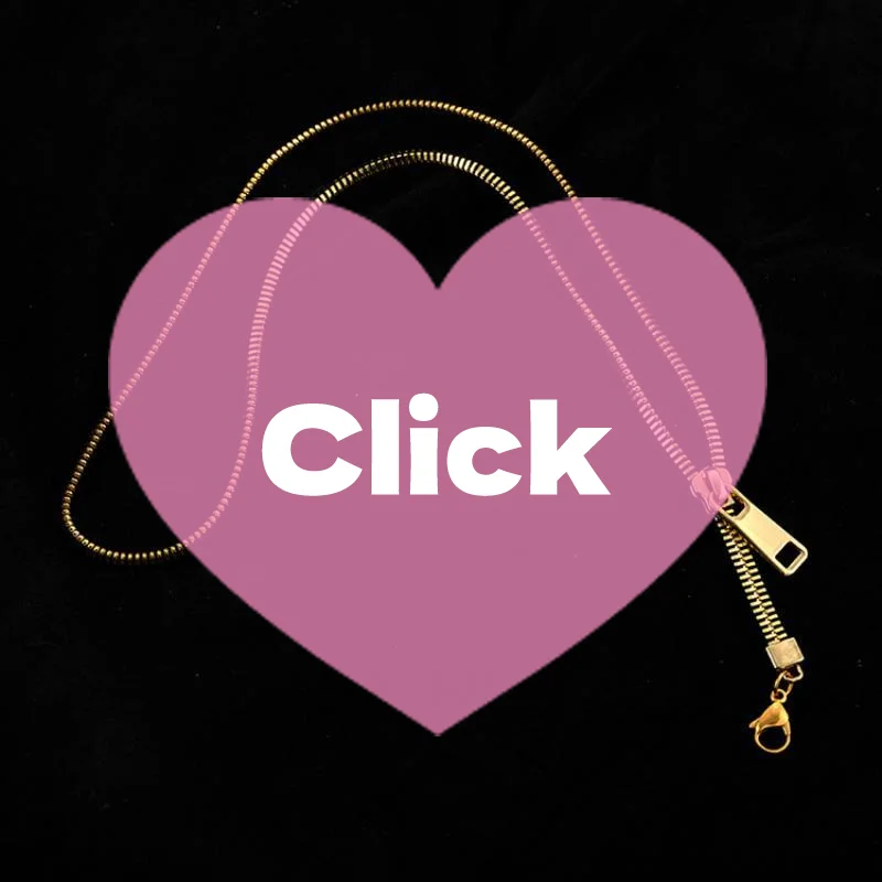 Creative Choker Zipper Necklace Titanium Steel Hip-hop Pull-able Zipper Sweater Chain Punk Trendy Clavicle Necklace Couple