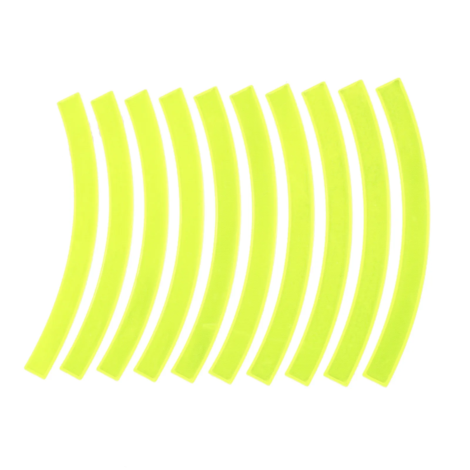 Night Riding Wheel Decal Balance Bike Reflector Waterproof Reflective Warning Sticker Safe Visible Fluorescent Design for Kids