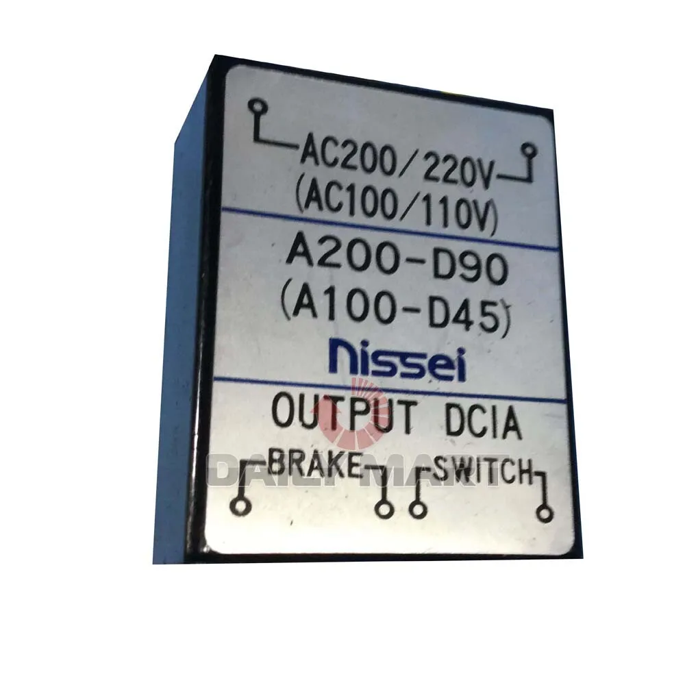 New NISSEI A200-D90 (A100-D45) Power Rectifier with Box
