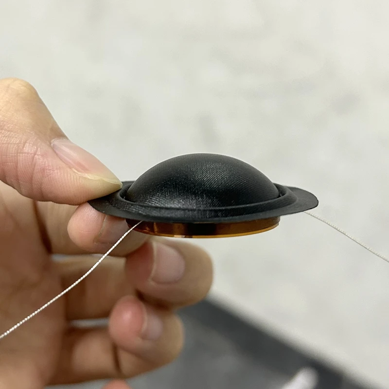 2x высокочастотная звуковая катушка, специальная импортная шелковая мембранная пленка для ремонта динамиков 28 мм 28 ядер KSV 8 Ом для DynAudio D28, D28 AF 28 мм VCL