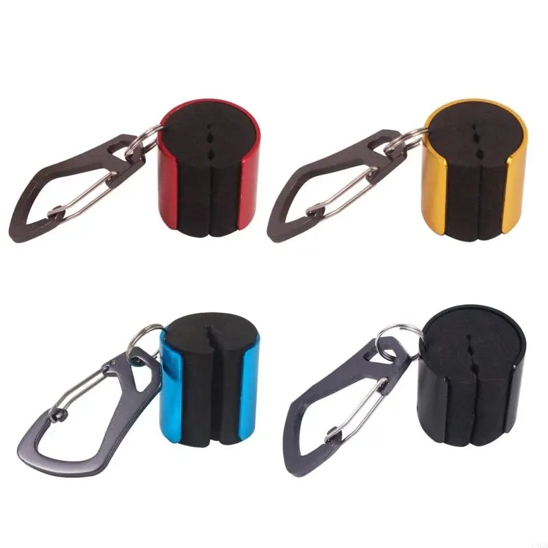 

U4LA Waist Belt Fishing Rod Holder Clip Belly Support Stand Up Pole Holders Portable Fishing Rod Clip with Keychain Easy Use