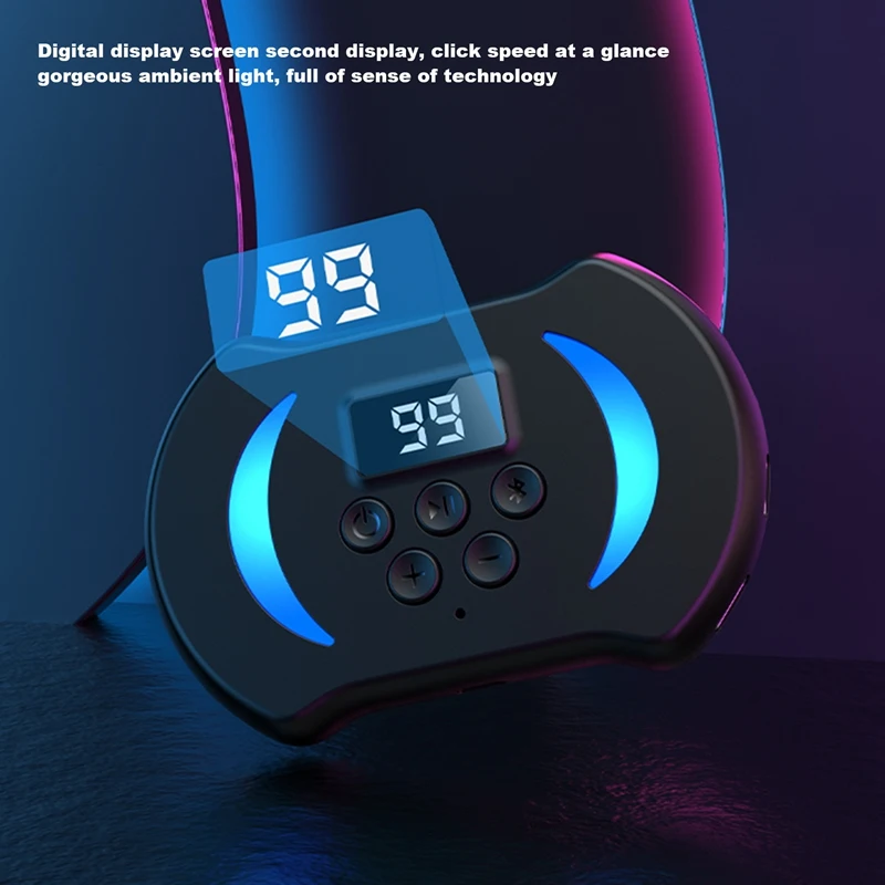 شاشة الهاتف المحمول الفرس الذكي التلقائي ، المحاكاة البدنية ، جهاز النقر بالإصبع ، موصل كتم الصوت