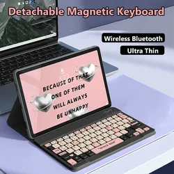 for Lenovo Xiaoxin Pad Pro 12.7 Inch 2025 2nd Gen P12 12.7 M10 Plus 3rd 10.6 P11 Pro 11.2 2022 Pro 11.5 Bluetooth Keyboard Case