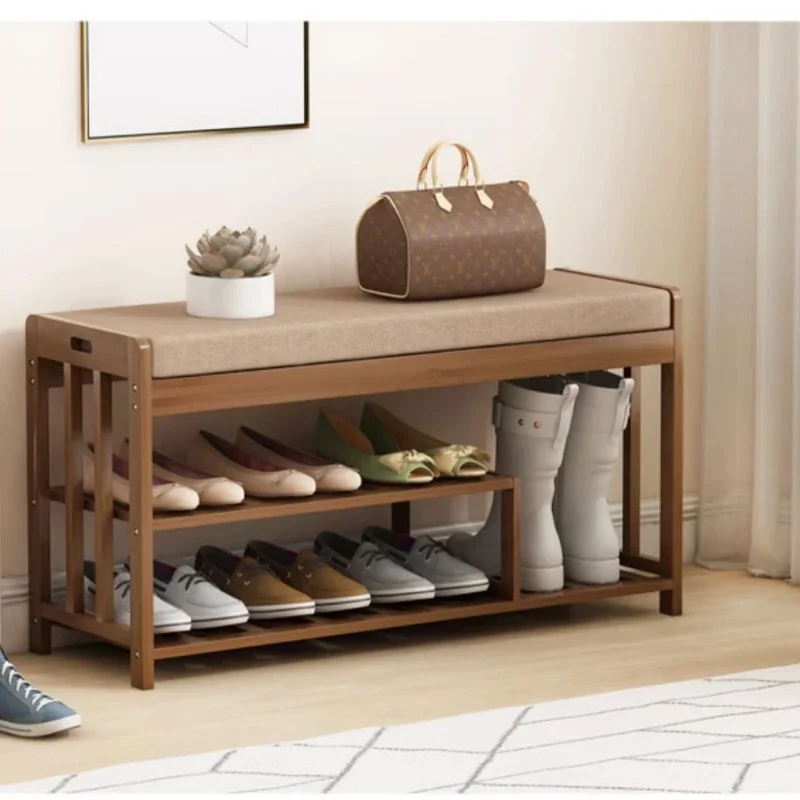 Light Luxury Shoe Changing Stool Home Doorway Bench Leisure Bedside Stool Cloakroom Wearing Shoes Stool Entryway