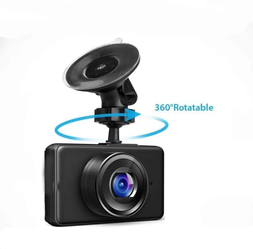 Car DVR Holder 4mm Screw Head Car Driving Video Recorder Suction Cup Bracket 360 Rotatable GPS Navigation Camera Base