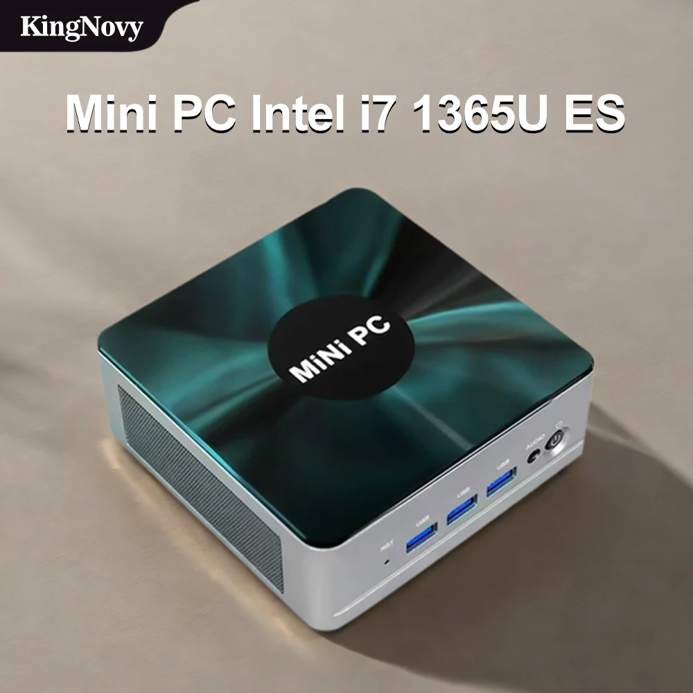 Gaming Mini PC Intel i7 1365U/1360P ES Thunderbolt 4 2*DDR5 2*i226-V 2.5G LAN Firewall Home Server Nuc Computer Windows 11 WiFi6