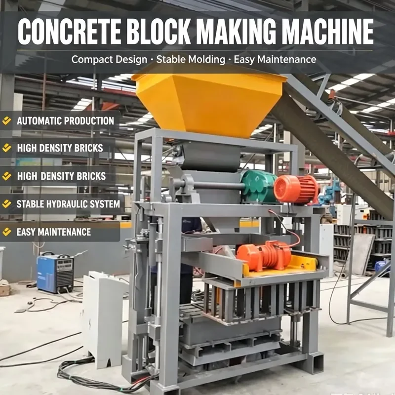 QT4-35/36 Earn Money Easy Business Ideas With Small Investment Block Machine to Make Money Auto Concrete Brick Making