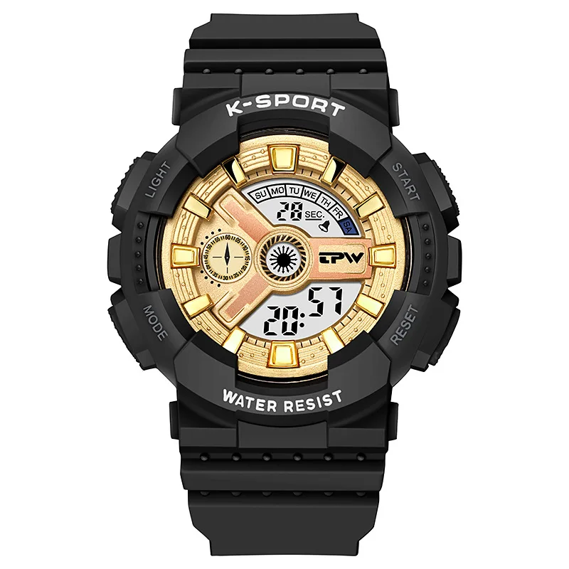Youthful Fashion Digital Sports Watch for Boys And Girls Electronic Plastic Watch for Middle High School Students And Teenagers