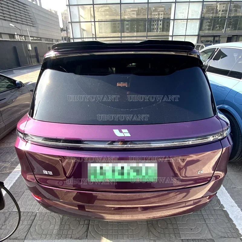 

NEW DESIGN Rear Roof Spoiler For Li Xiang L9 L8 L7 AIR PRO MAX 2022+ Spoiler ABS Gloosy Black Car Tail Wing Decoration