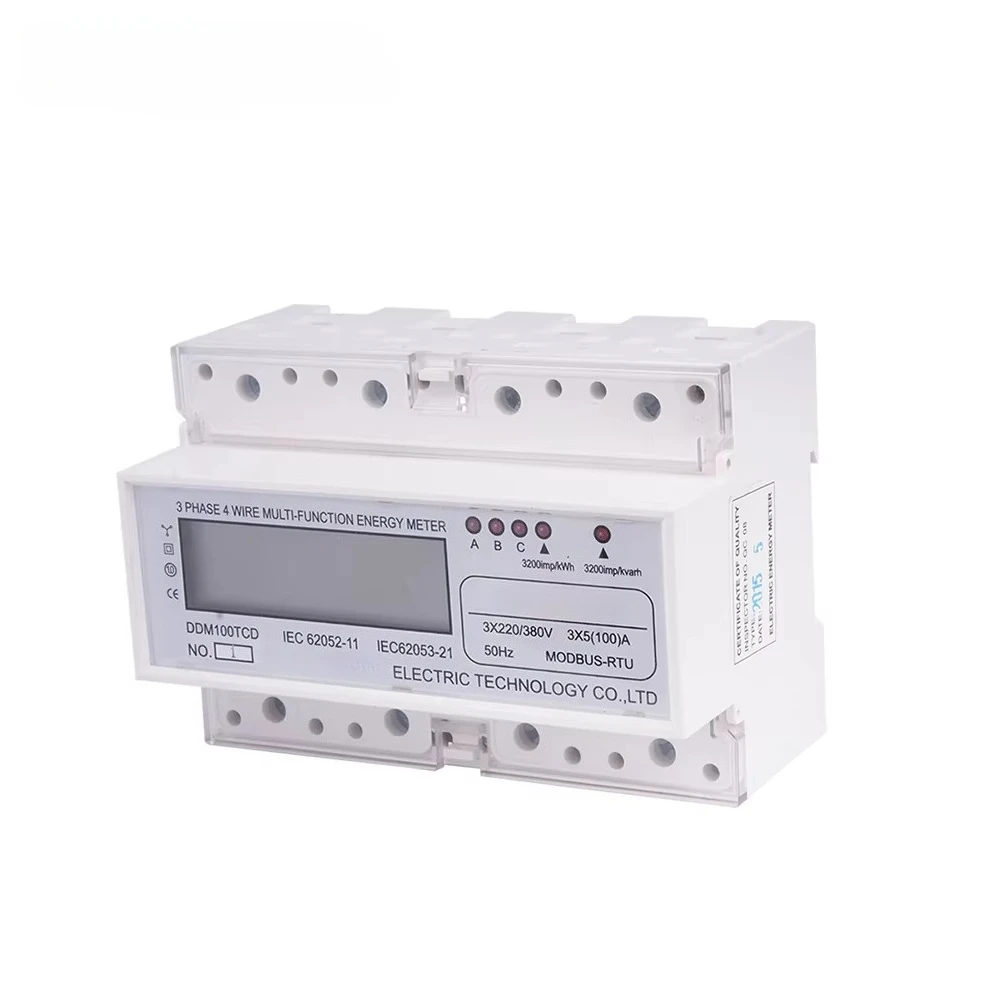 

DTSD866 Multifunction Meter Three Phase Smart Meter Din Rail Installation Multifunctional Energy Meter