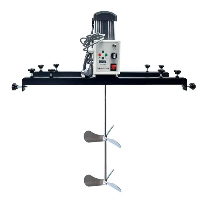 High Quality 304 Stainless Steel Industrial Detergent IBC Tote Mixer Electric 1000L Tank Shampoo Mixing Agitator