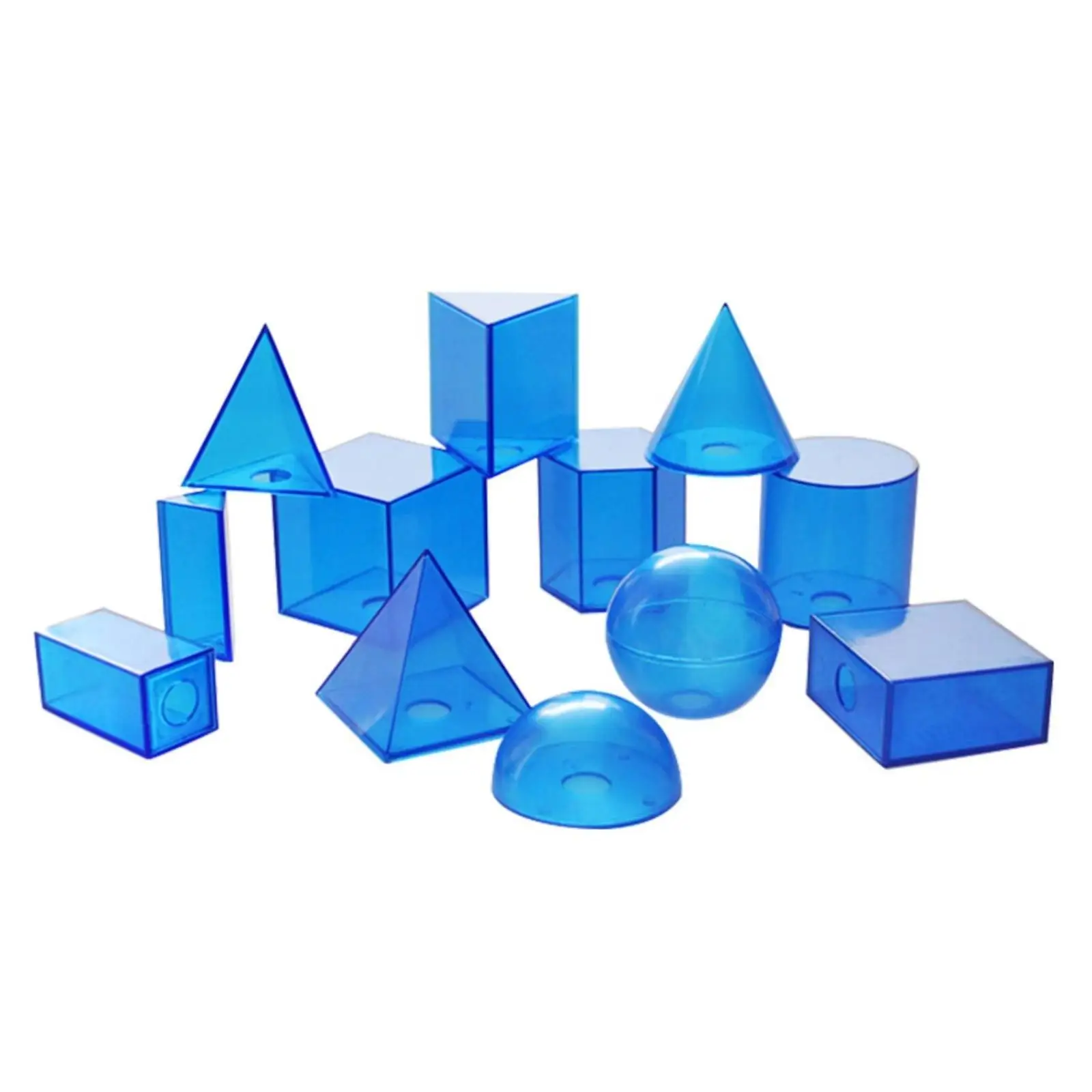 12-pieces-transparent-3d-shapes-lightweight-teaching-aid-stackable-for-classroom
