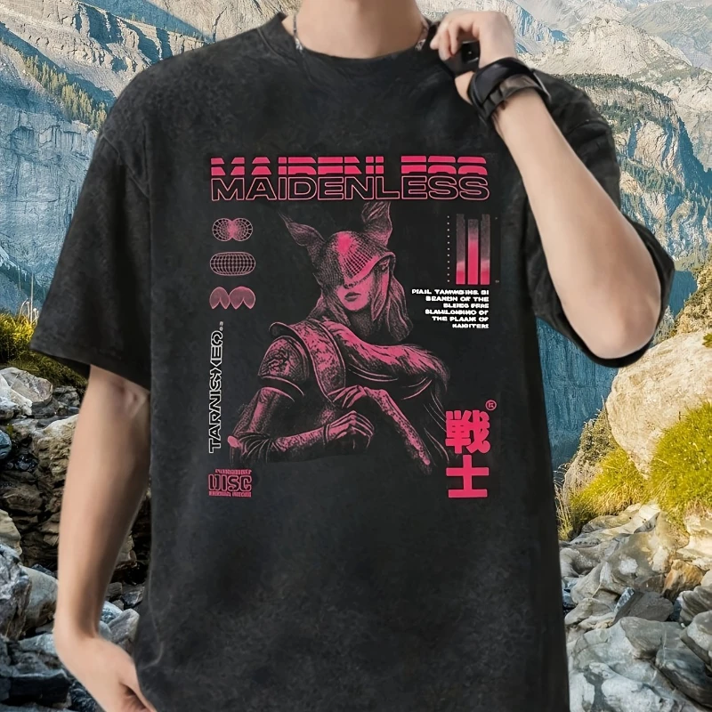 الصيف الساخن بيع لعبة شخصية جولة الرقبة تي شيرت ، الصيف أزياء مطبوعة ها ري نمط جديد عارضة الرجال والنساء تي شيرت #1