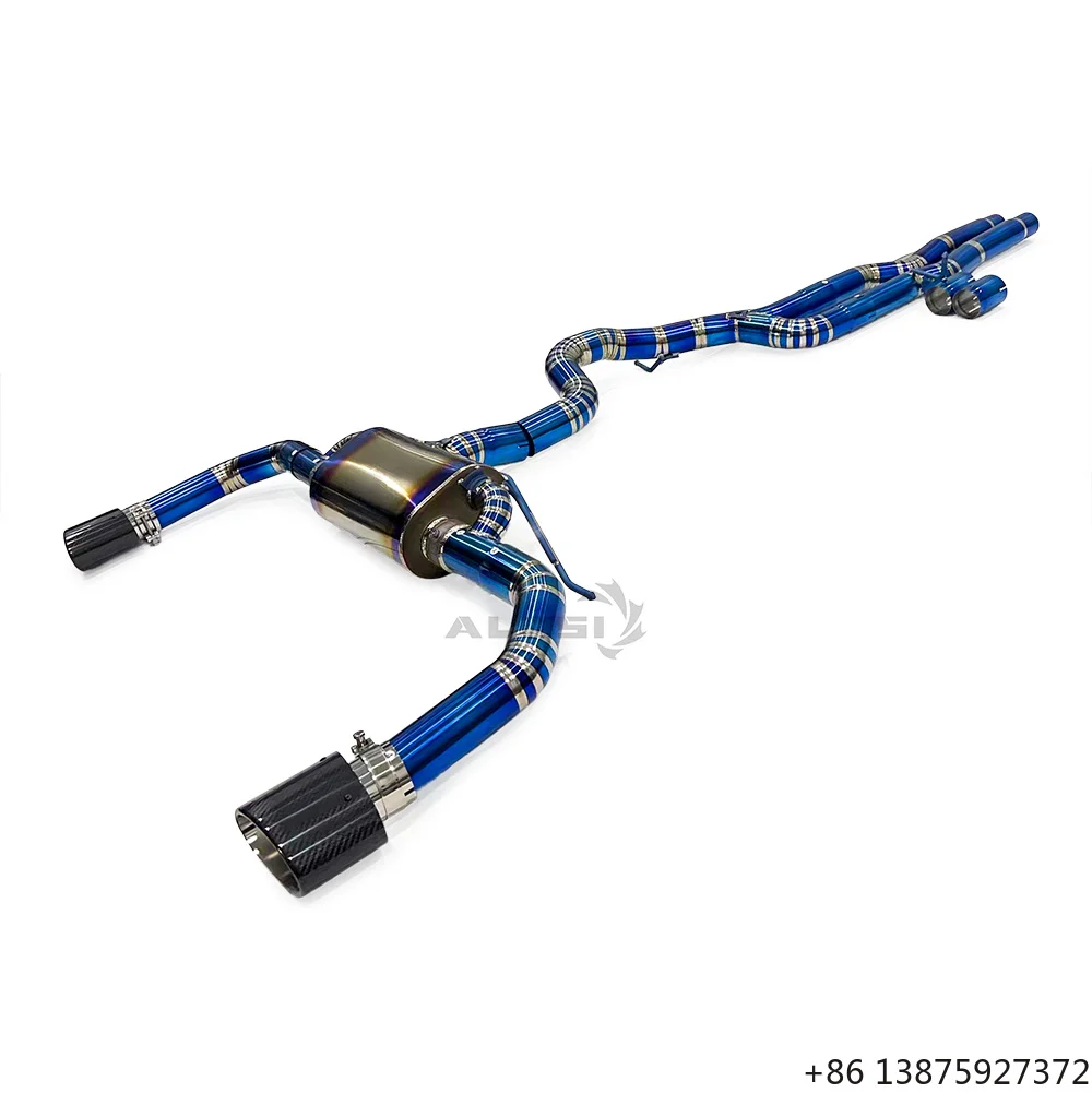 

Lightweight Titanium Valvetronic Catback Exhaust for TTRS 2 5T 2017 2023 Performance Racing Muffler System