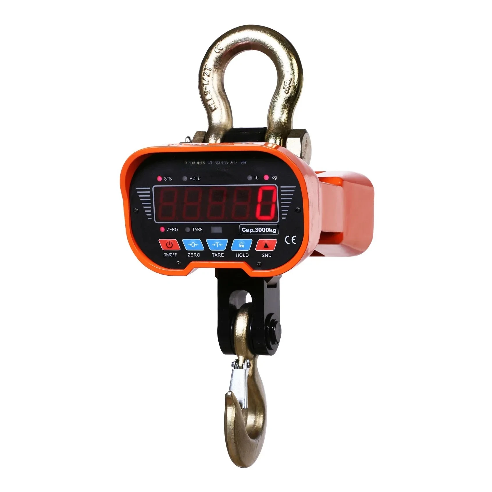 Forte anti-ovelo de controle remoto digital elétrico 20T pesando guindaste balança de elevação