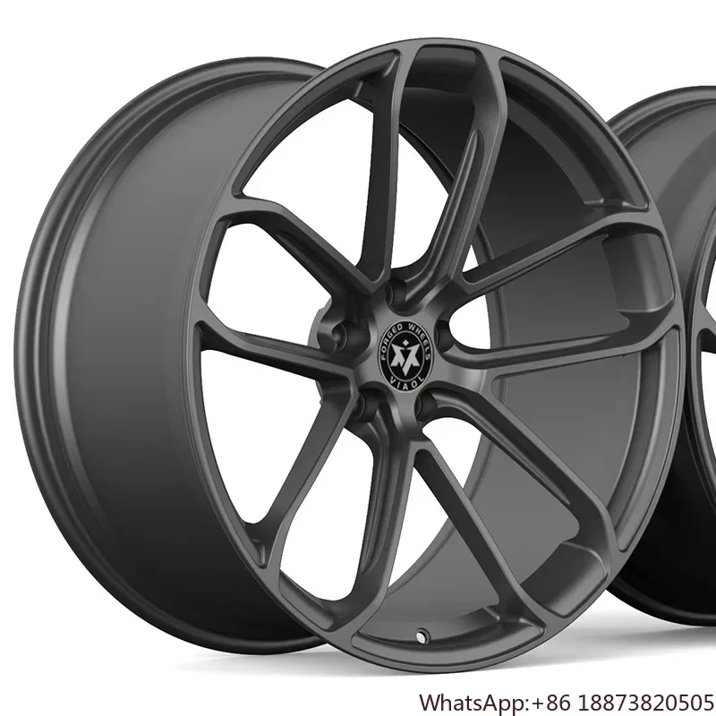 

Custom Forged Wheel Newly Designed 18-24 Inch Forged Concave bright black alloy wheel rims Stylish Spokes for Audi benz bmw