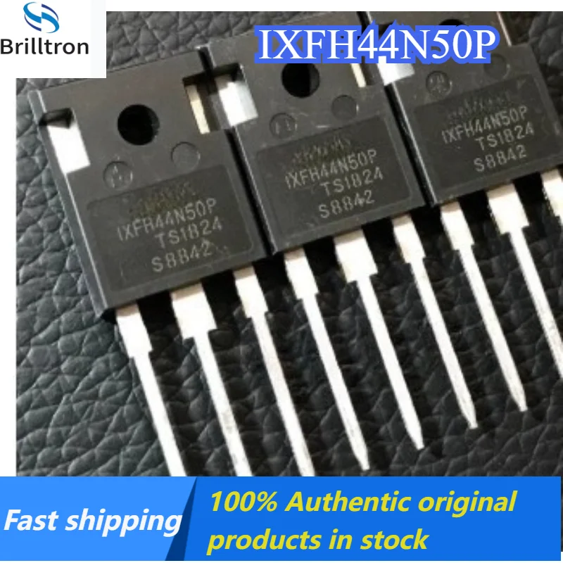 5-20PCS New IXFH44N50P High Current High Power MOSFET TO-247 500V 44A Brand New, Original Stock, Fast Shipping.