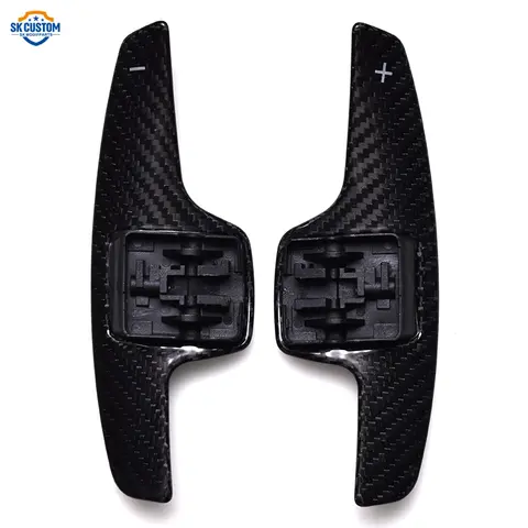 For Chevrolet Camaro 2016-2022 Corvette C7 2015-2019 replacement type Carbon Fiber Steering Wheel Shift Paddle Extension Shifter
