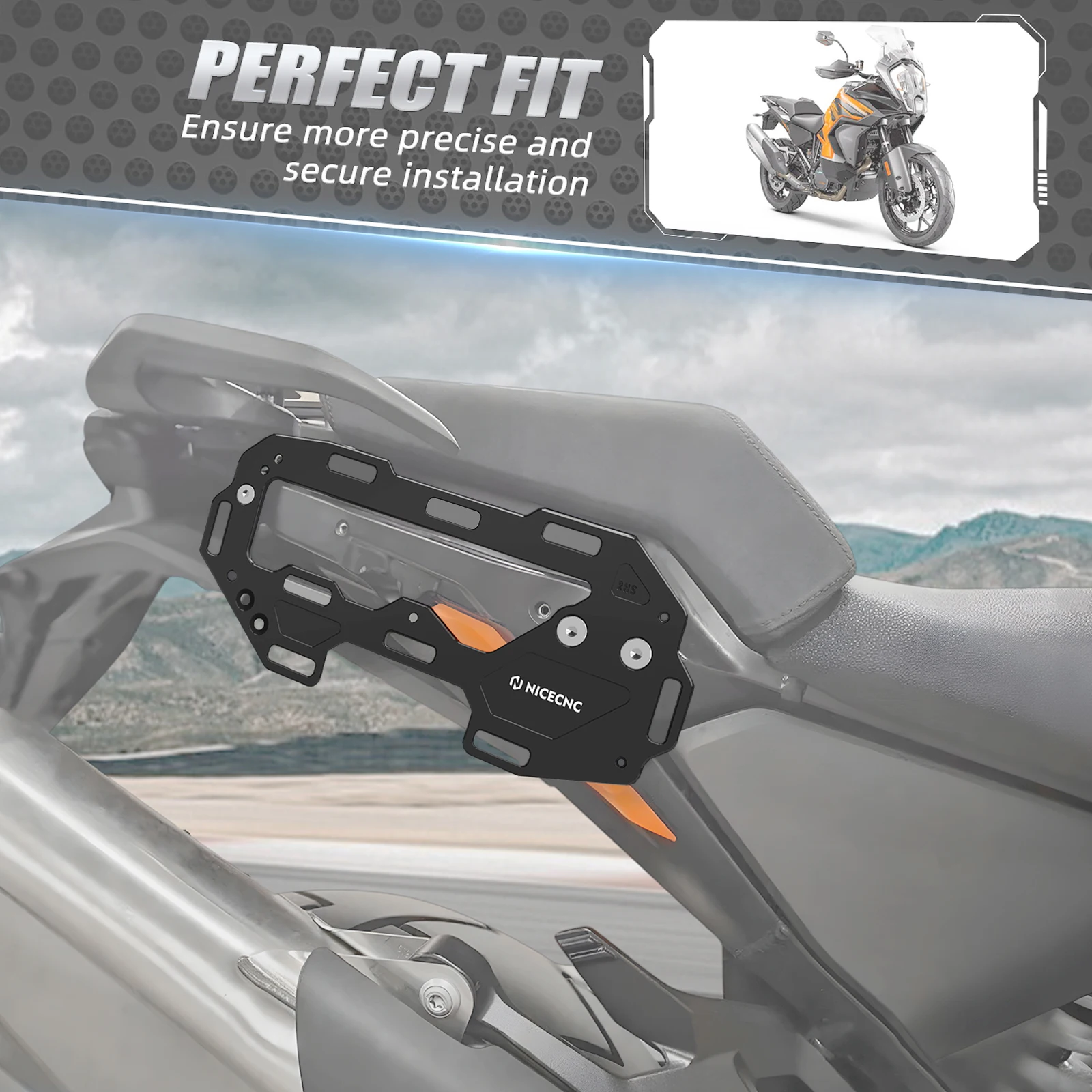 

For 2021 2022 2023 KTM 1290 Super Adventure R/S Side Luggage Brackets Saddlebag Rack Carriers for KTM 1290 SAR SAS