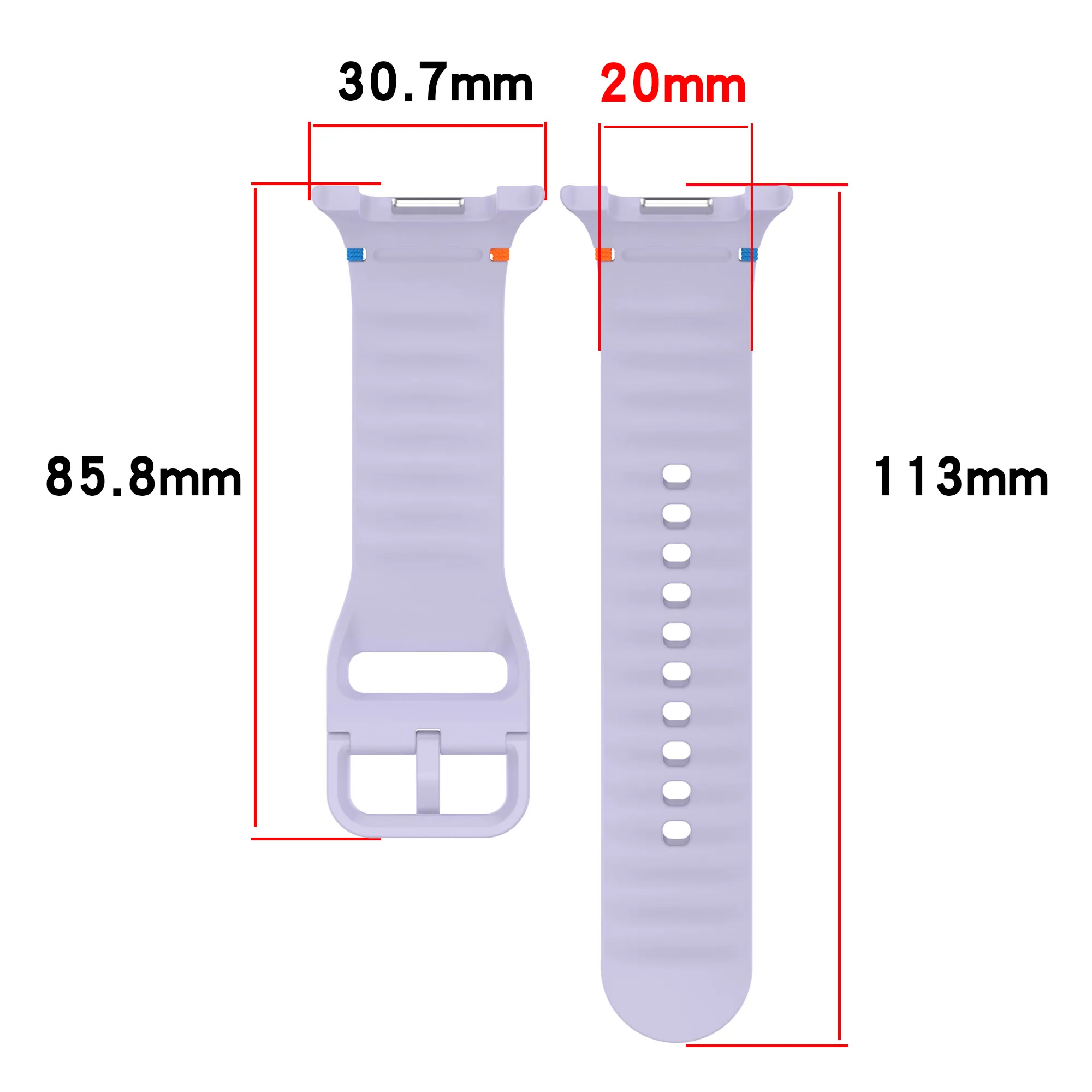 Strap For Galaxy Watch 8 Classic LTE 46mm PC Cover Silicone Watchband For Samsung Galaxy Watch 8 40mm 44mm Tempered Glass Case