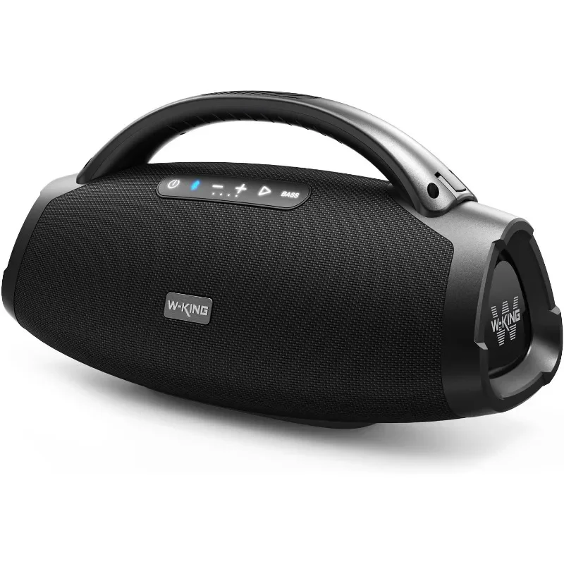 300W Peak 200W RMS Portable Bluetooth Speakers, Massive Bass Party Boombox IPX7 Waterproof Bluetooth Speaker Large
