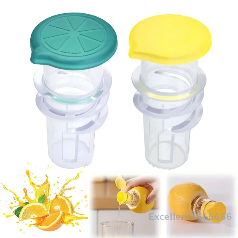 

Screw Top Lemon Squeezer Mini Manual Lemon Squeezer Portable Lemon Juicer Multifunctional Fruit Juicer For Your Kitchen