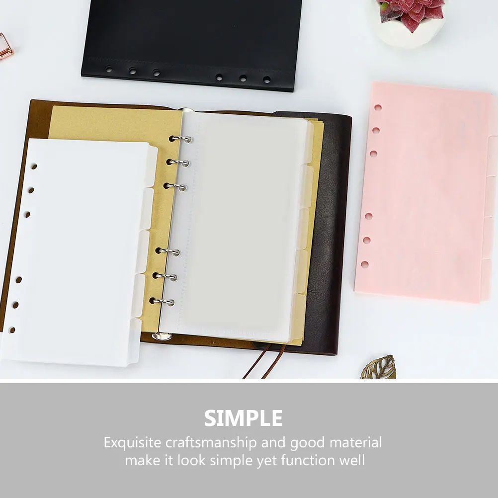 

Dividers Bags Binder Pocket Binder Pockets Pouches Folder Notebook Cash Pocket Office Supplies Storage ganizer