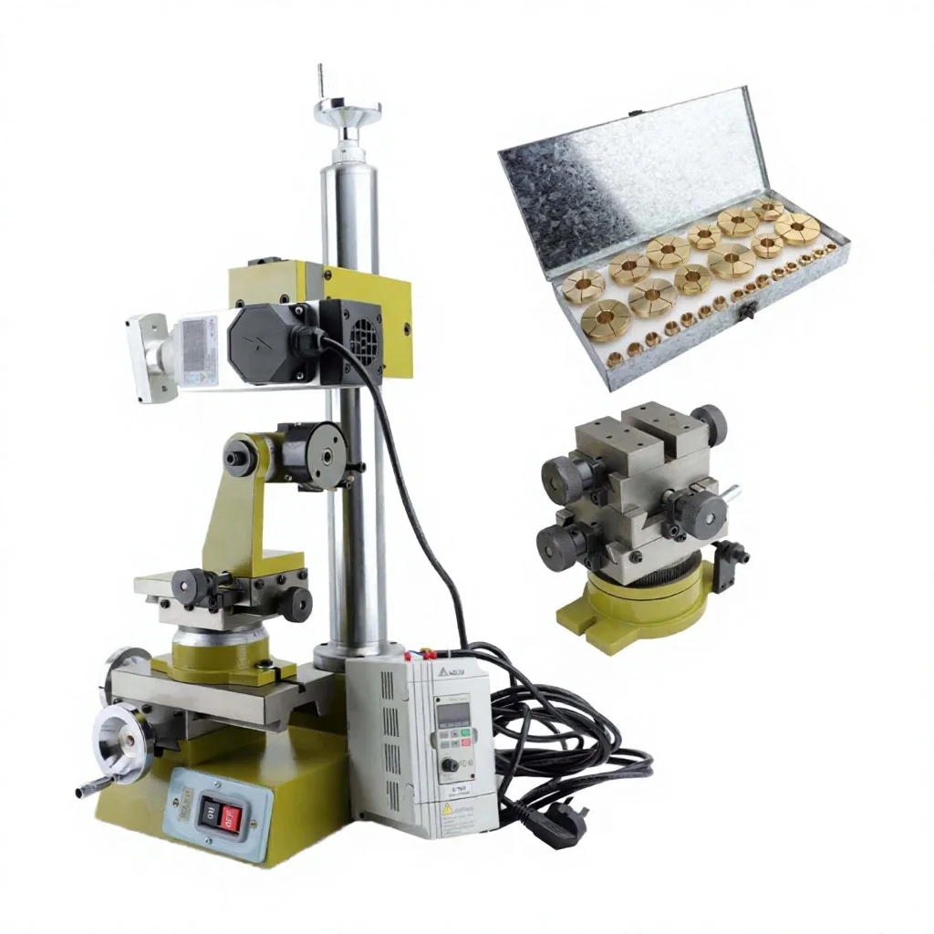 Faceting Machine Multi-function  Gold Silver Engraving Machine for Ring and Bangle Flat Surface Jewelry Making Tools