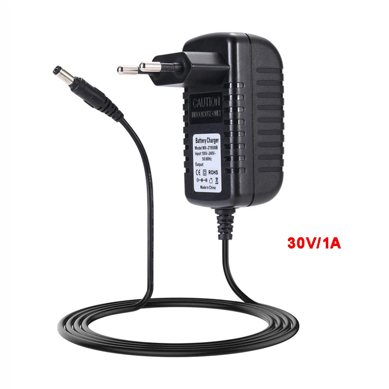 30V 1A Adapter Power Supply Charger for Xiaomi Dreame V9P Wireless Hand Held Vacuum Cleaner V9 V10 Charger Replacement Charger