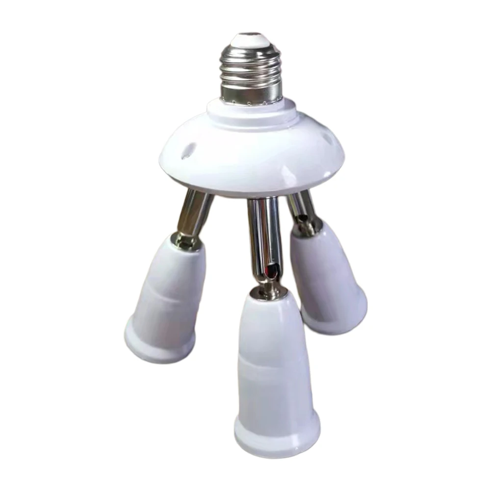 

Anti Aging LED Bulb Converter E Bulb Splitter Socket Is Made Of PBT Fireproof Just Screw The Socket Adapter Into The E Socket