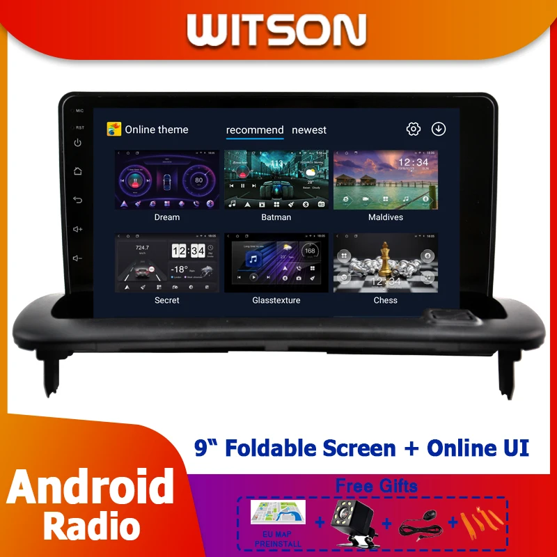 Android Multimedia Foldable Car Radio Player 9