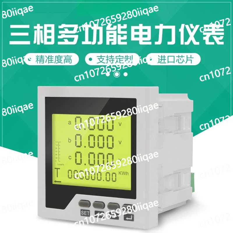 

Current Voltage Power Smart Meter RS485 Multifunctional Digital Display Meter Monitoring Instrument