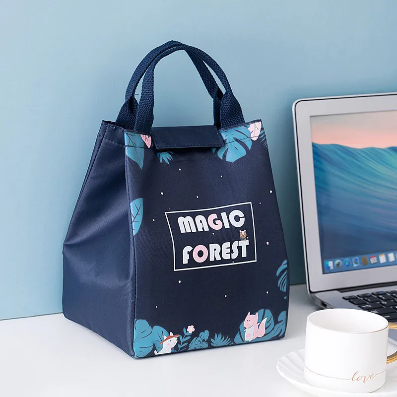 แบบพกพา Tote ถุงอาหารกลางวันความร้อน Waterpoor เก็บอาหารกระเป๋าถืออาหาร Tote Cooler Bag สําหรับกลางแจ้ง Camping Travel กระเป๋าปิคนิค