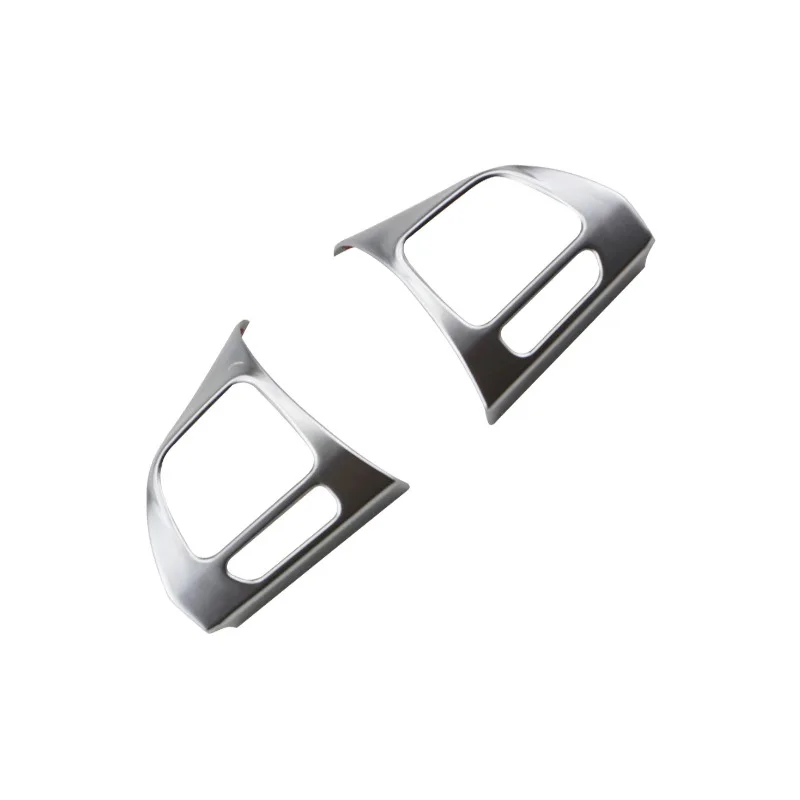 مناسبة لسيارة Volkswagen Golf Mk6 Passat B7 CC غطاء ديكور لعجلة قيادة السيارة #4