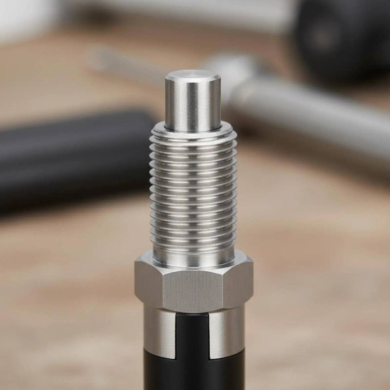 Industrial Stainless Steel Plunger Spring Return Indexing Pin for Precise Locking in Automated Equipment Assembly Parts
