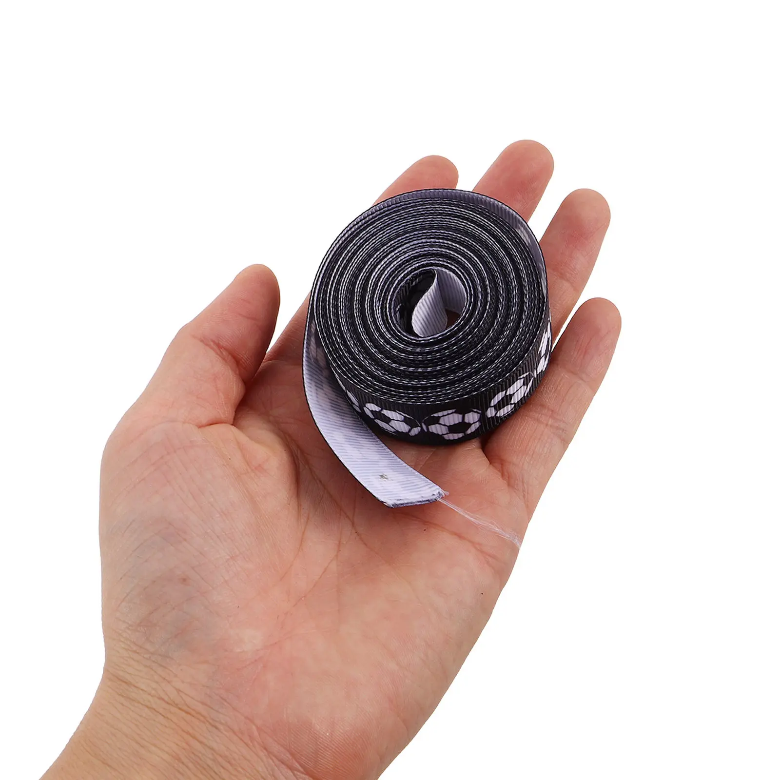 4 Rolls Sports-Themed Ribbon Set 0.8 Inch Yards Each Football Basketball Rugby Baseball Gift Wrapping Decoration