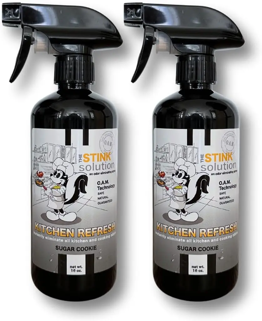 

Устранитель кухонных запахов для сильных запахов: дезодорант для мусорных баков и холодильников, от запаха еды и мусора