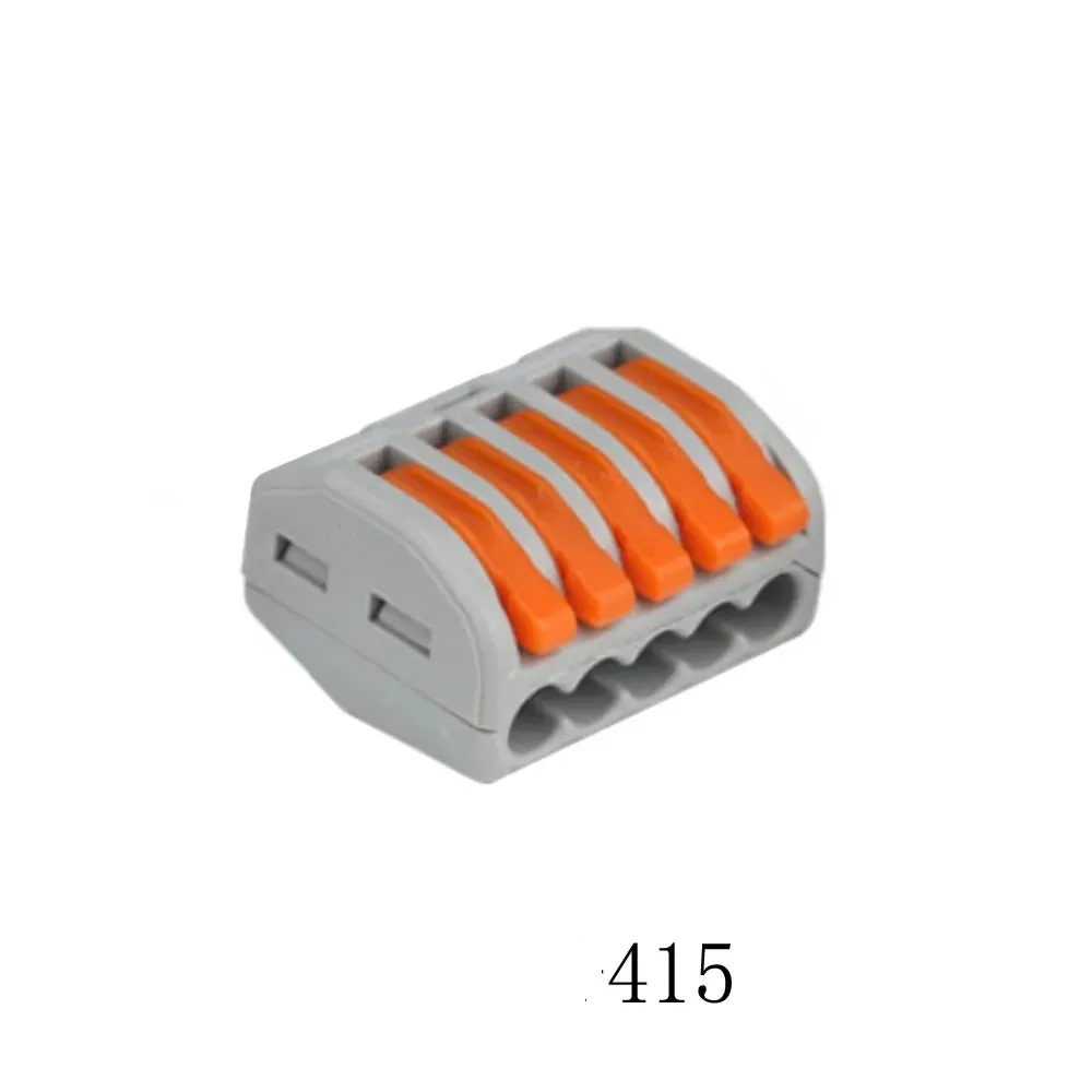 20/10Pcs Terminal Blocks 212-218 0.08-2.5mm Universal Compact Electric Wire Cable Connectors Conductor Splitter