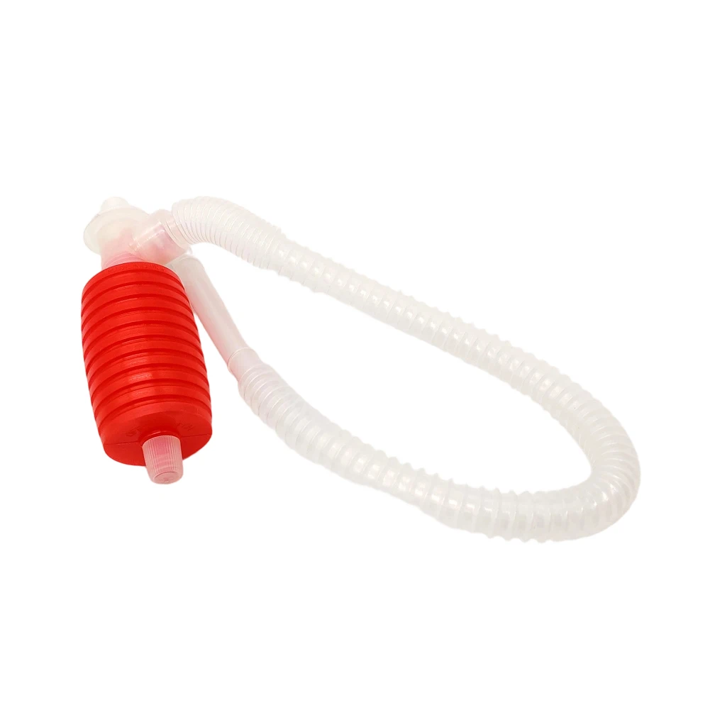 Pool Cover Drainer with 15 Foot Hose and Siphon for Draining Water from Pool Covers and Water Storage Containers